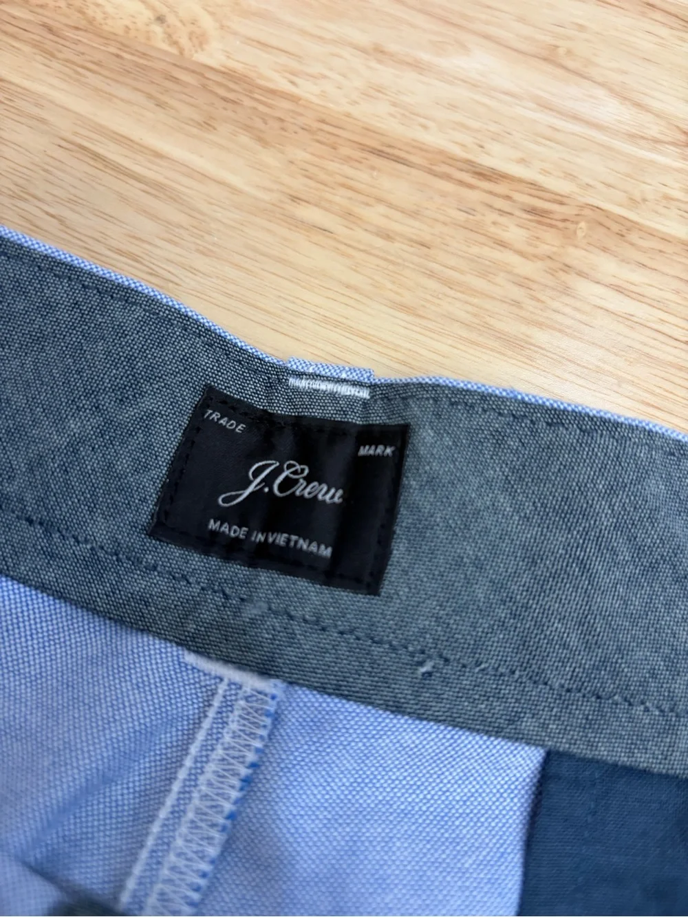 J. Crew Mens Oxford Shorts 34